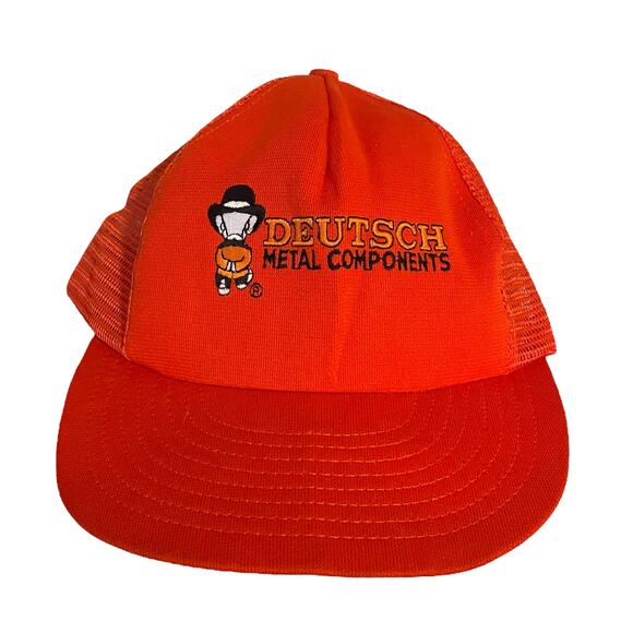 Vintage Deutsch Metal Components Snapback Hat - Picture 1 of 4